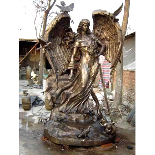 Скульптуры из бронзы надгробие Ангел